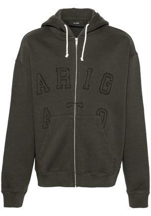 Axel Arigato Legend logo-patches hoodie - Black