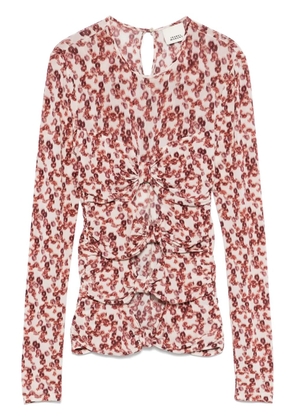 ISABEL MARANT Gladice top - Pink