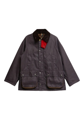 Paul Smith corduroy-collar pocketed jacket - Grey
