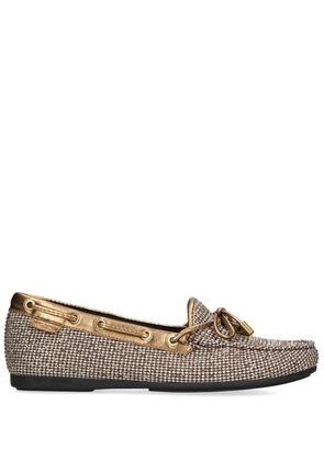 Kurt Geiger London Eagle leather moccasins - Neutrals