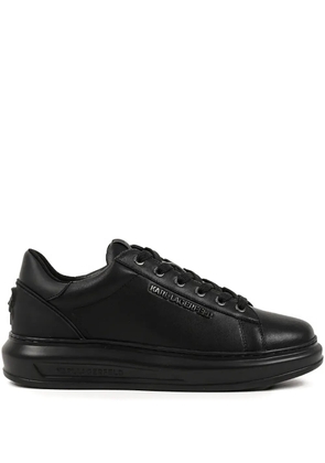 Karl Lagerfeld logo-lettering sneakers - Black