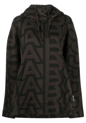 Marc Jacobs Monogram Oversized drawstring hoodie - Black