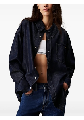 Calvin Klein oversized denim shirt - Blue