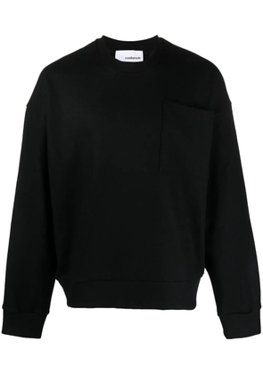 Costumein jersey-fleece crew-neck sweatshirt - Black