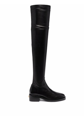 Valentino Garavani 30mm Roman Stud over-the-knee boots - Black