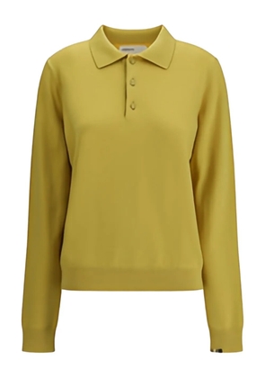 extreme cashmere N°223 Be For buttoned polo polo shirt - Yellow