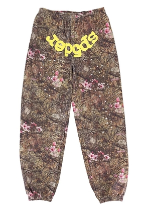 SP5DER Web OG 'Camo' track pants - Brown
