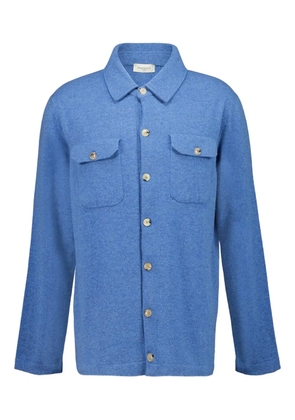 Piacenza Cashmere chest-pockets buttoned shirt - Blue