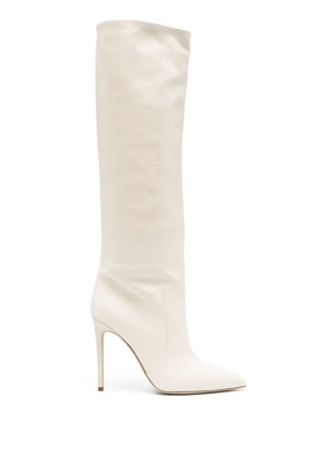 Paris Texas 110mm knee-high stiletto boots - Neutrals