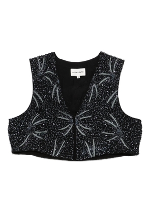 Antik Batik embellished top - Black