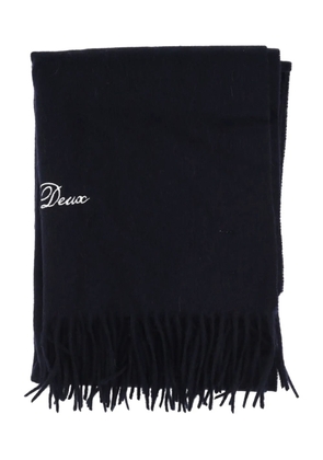 Les Deux Whitaker fringed scarf - Black