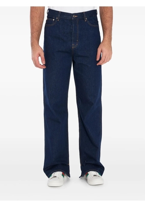 Gucci high-wait wide-leg jeans - Blue