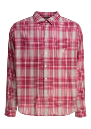 This Is Never That plaid-check shirt - Pink