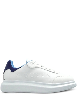 Alexander McQueen Oversized logo-embossed sneakers - White