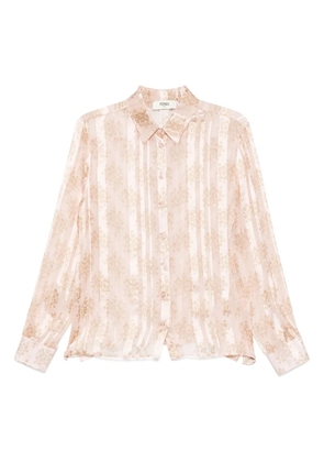 FENDI printed shirt - Pink