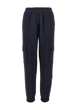 Emporio Armani elastic-waist cargo pants - Blue