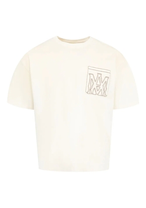 AMIRI outline-pocket T-shirt - Neutrals