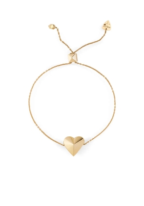 Peruffo 18K yellow gold heart-charm bracelet