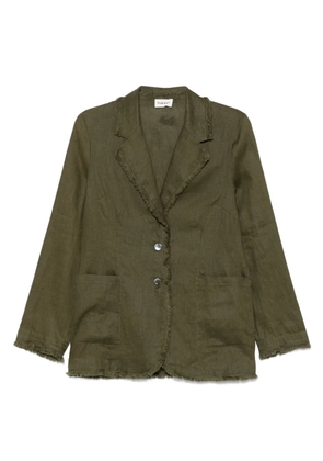 P.A.R.O.S.H. frayed blazer - Green