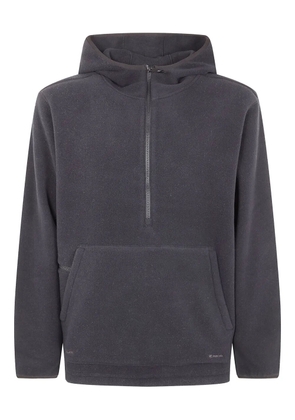 Snow Peak half-zip hoodie - Grey