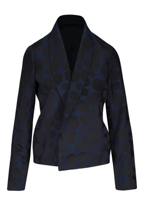 Peter Cohen Duquesa polka-dot jacket - Blue