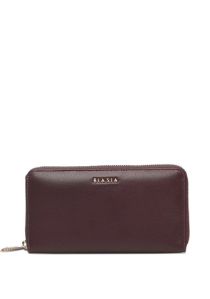 BIASIA logo-lettering wallet - Brown