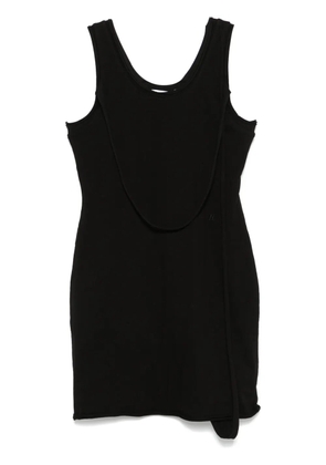 Helmut Lang strap mini dress - Black