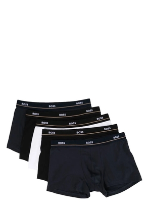 BOSS logo-print briefs - Black