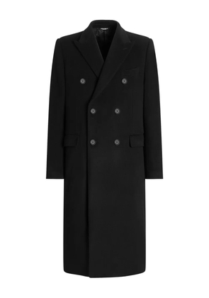 Dolce & Gabbana double-breasted coat - Black