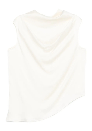 Róhe cowl-neck sleeveless top - Neutrals