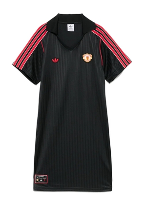 adidas x Manchester United herringone mini dress - Black