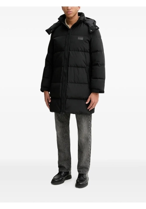 HUGO Magnuso2541 hooded zip coat - Black