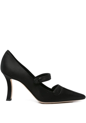 Manolo Blahnik 90mm Ganeus pointed-toe pumps - Black