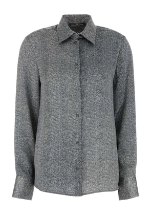 Ermanno Scervino herringbone-pattern shirt - Grey