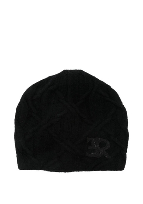 Ermanno Scervino logo beanie - Black