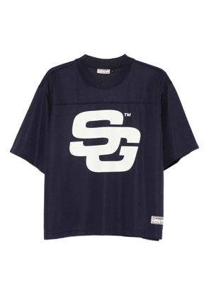 SUMMER GAMES logo-print T-shirt - Blue