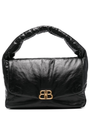 Balenciaga large Monaco shoulder bag - Black