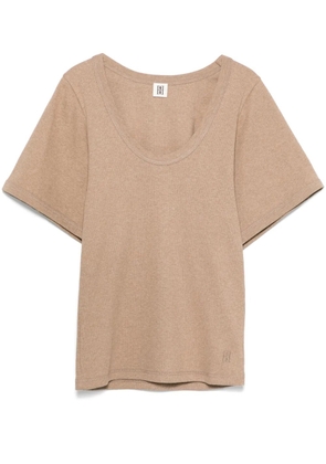 By Malene Birger Lunai T-shirt - Brown