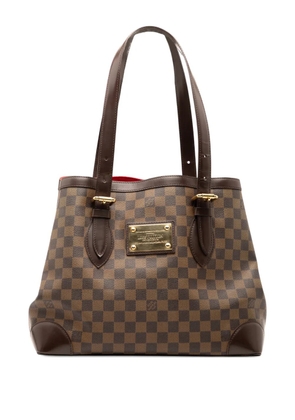 Louis Vuitton Pre-Owned 2007 Damier Ebene Hampstead MM tote bag - Brown