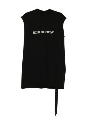 Rick Owens DRKSHDW graphic-print sleeveless T-shirt - Black