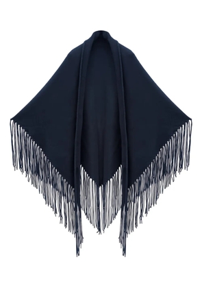 Malo fringed jacket - Blue