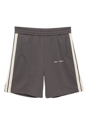 Palm Angels logo track short - Grey
