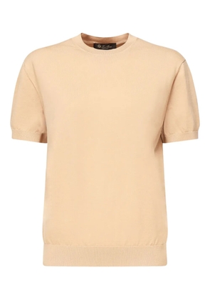 Loro Piana Ice Wish™ short-sleeve cotton T-shirt - Neutrals