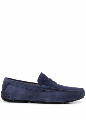Ferragamo Newton driver shoes - Blue