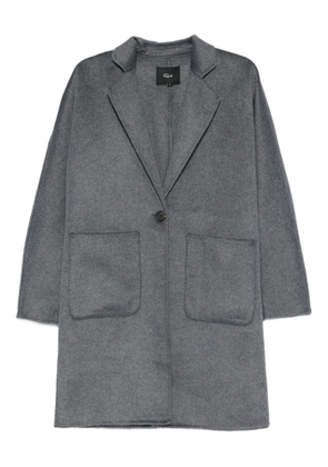Rails Everest patch-pocket single-breasted coat - Grey