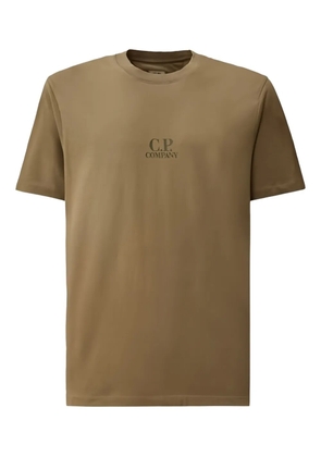 C.P. Company logo-print cotton T-shirt - Green