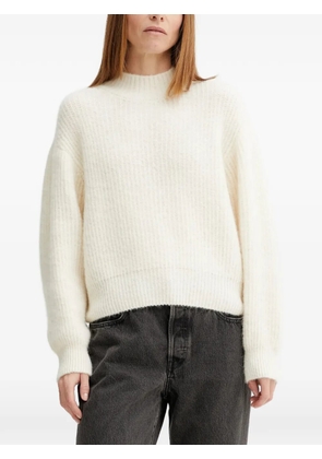 American Vintage East ribbed crew-neck sweater - White