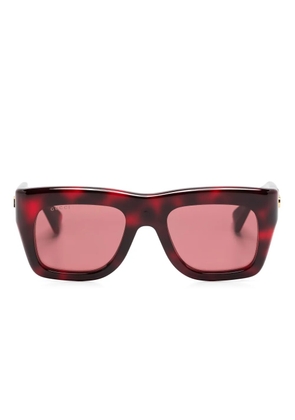 Gucci Eyewear square-frame sunglasses - Red