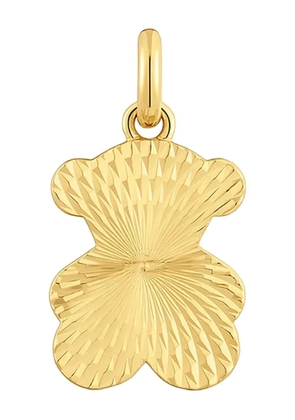 TOUS patterned bear-shape pendant - Gold