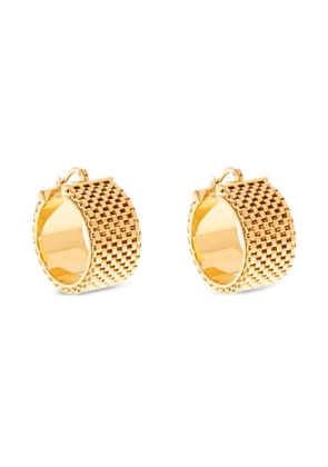 Jil Sander chain-link hoop earrings - Gold